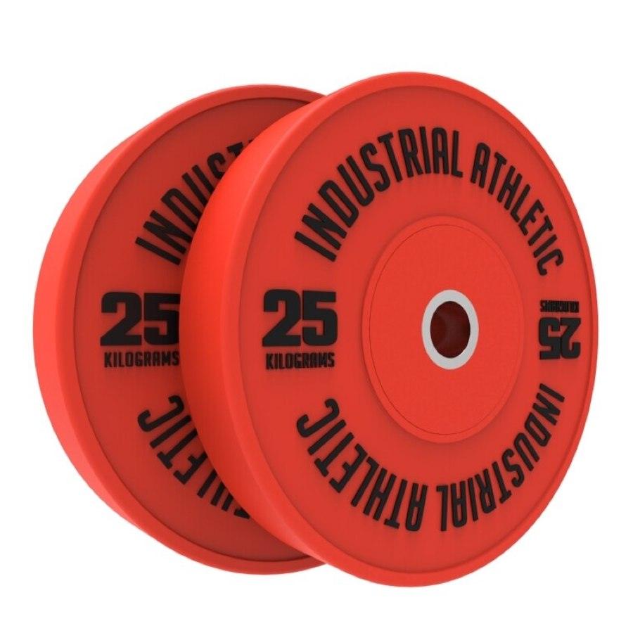 25kg HD Bumper Plates Industrial Athletic