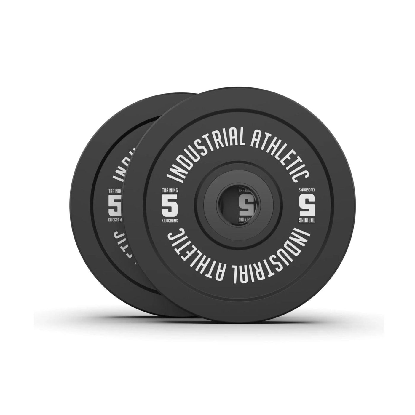 All Black LIMITED 5kg Podium Series Olympic Plates - Industrial Athletic