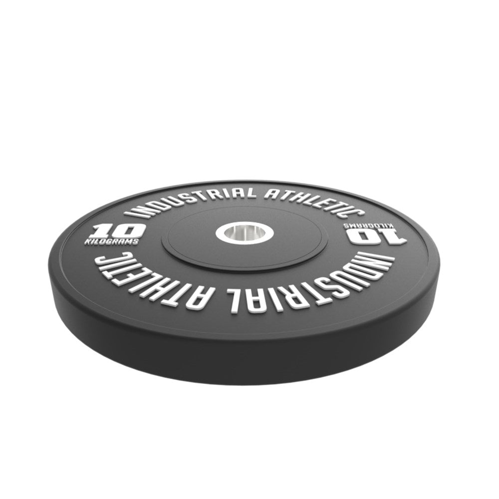 10kg HD Bumper Plate - Black - UA