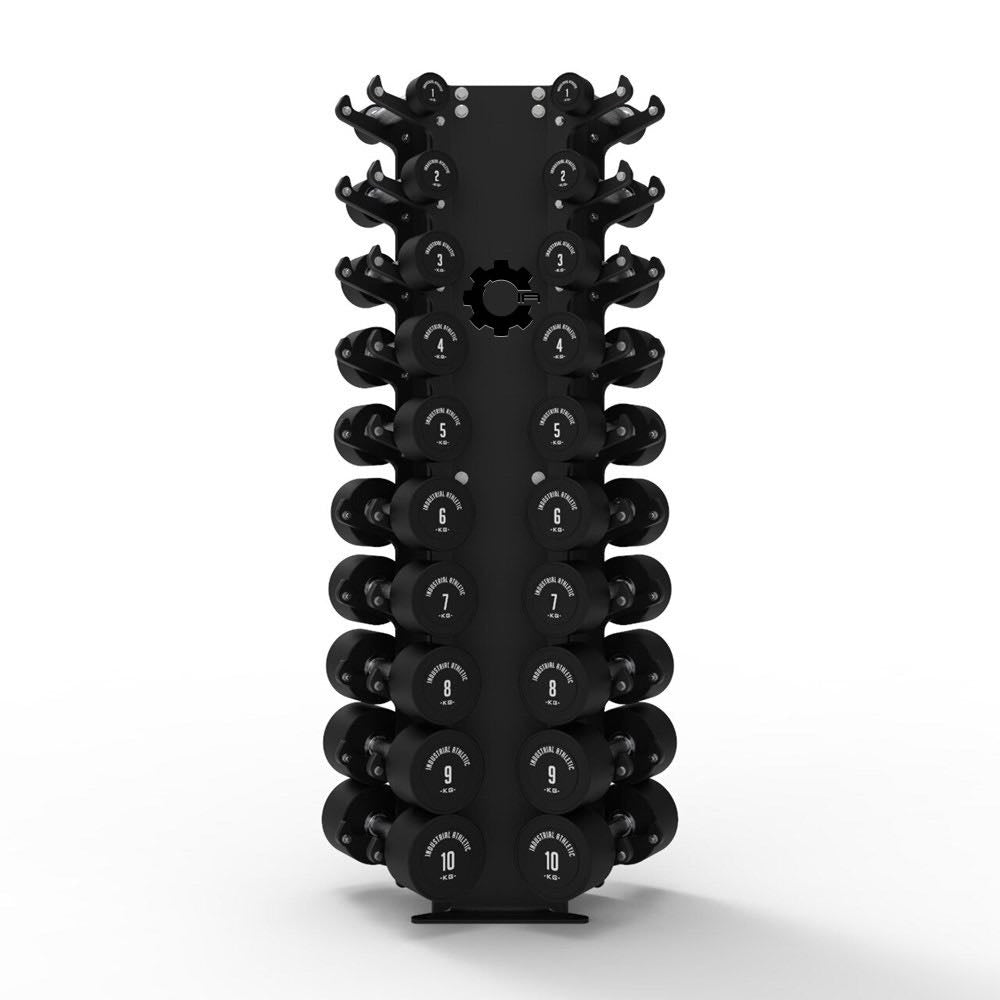 1-10kg Premium Dumbbell Set v2 (inc Tower)