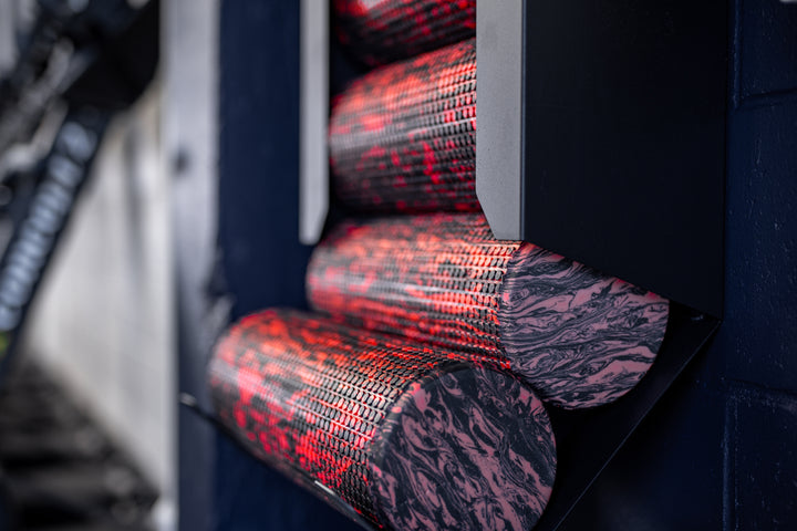 Wall Mount Foam Roller Storage - Industrial Athletic 