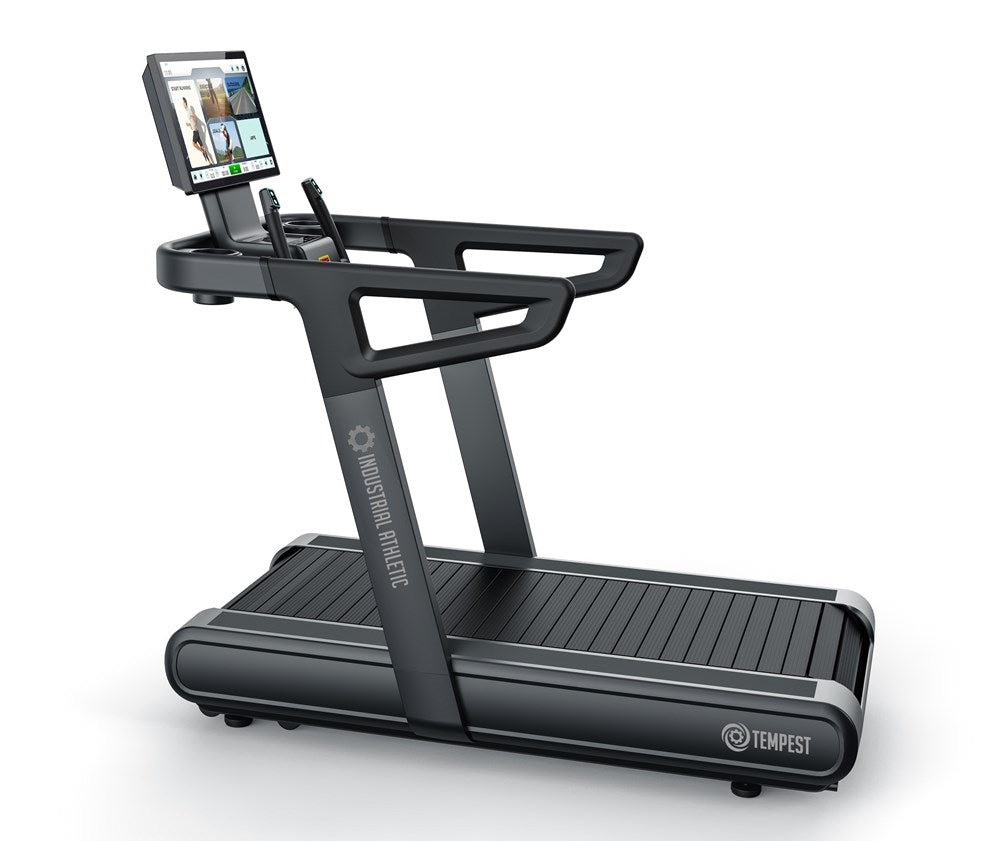 Tempest Runner - Motorised Flat Slat Treadmill -  Industrial Athletic
