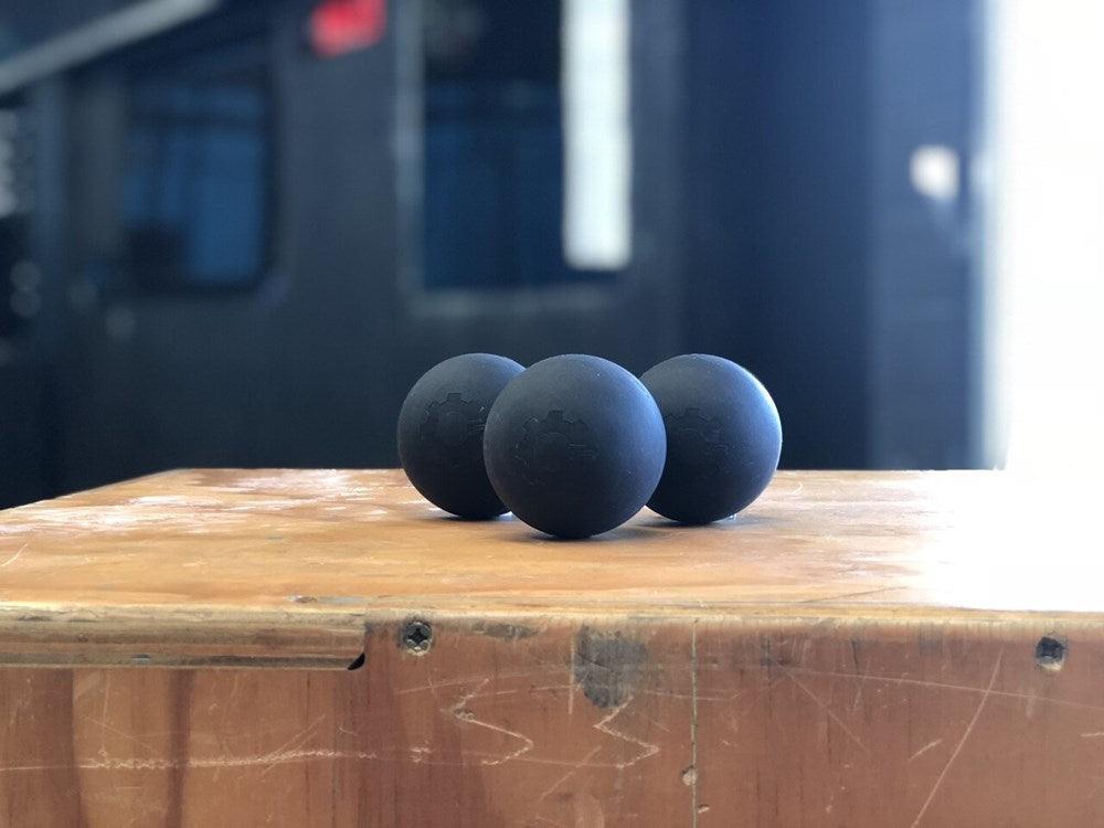 Lacrosse Ball - Black - Industrial Athletic