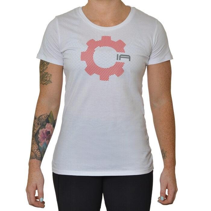Mothership Tee Womens T-shirt - White - Industrial Athletic