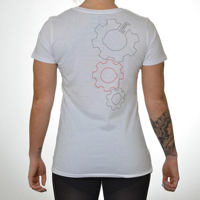 Mothership Tee Womens T-shirt - White - Industrial Athletic