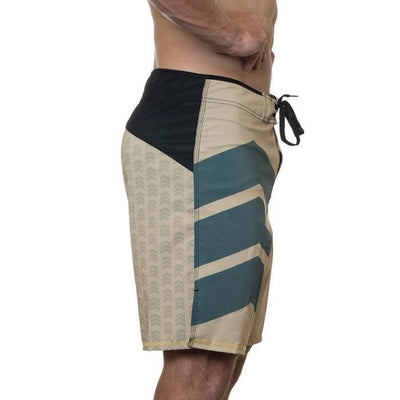 Chevron Shorts Sand Mens - Industrial Athletic
