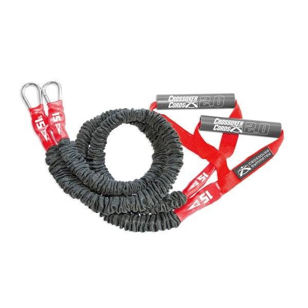 Crossover Cords - 15lb/Red - Industrial Athletic