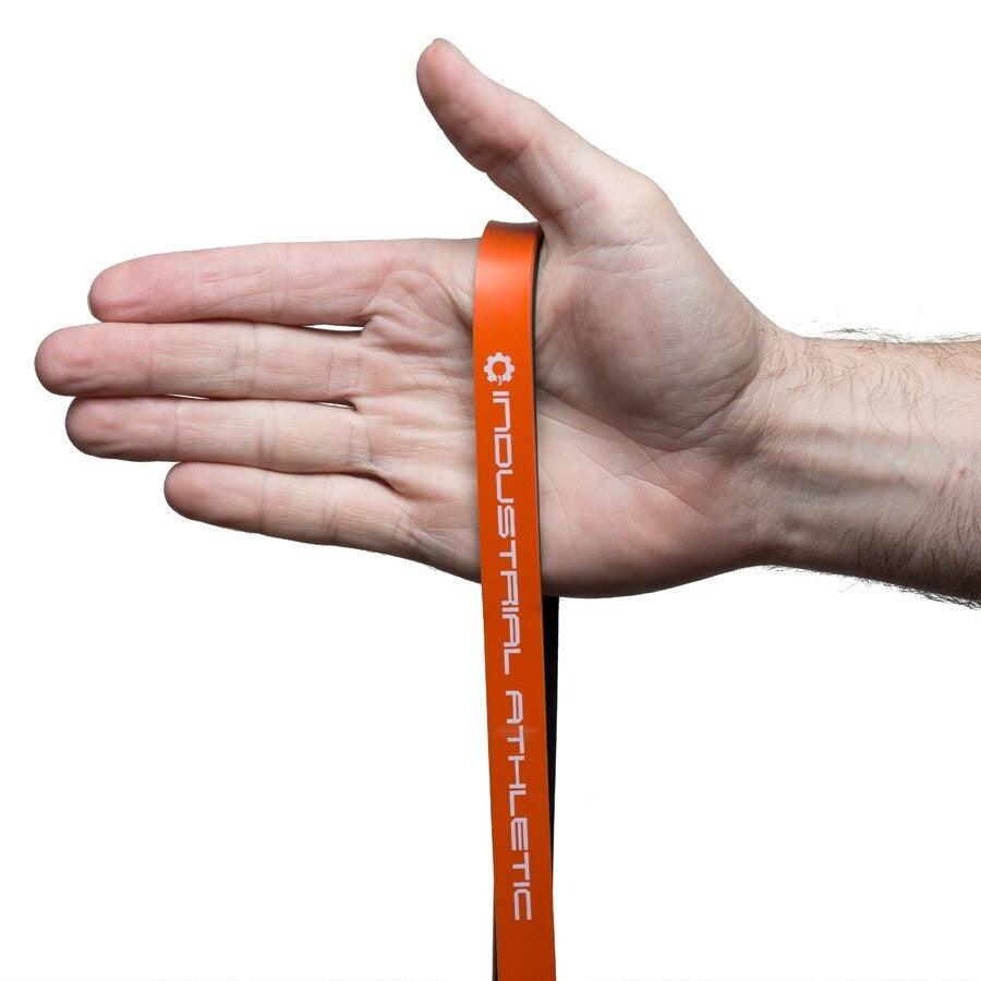 15mm Strength Band - Orange/ Black - Industrial Athletic