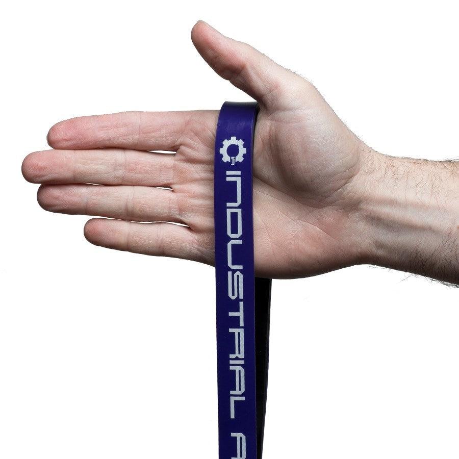 20mm Strength Band - Purple/ Black - Industrial Athletic