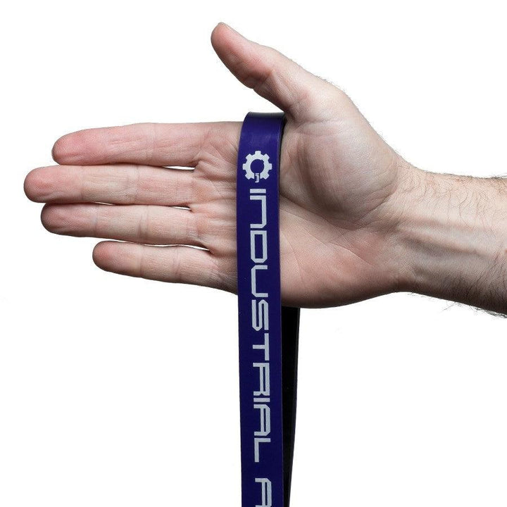 20mm Strength Band - Purple/ Black - Industrial Athletic