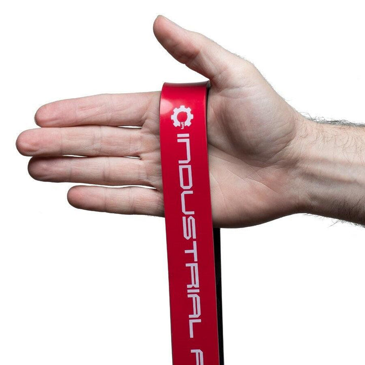 30mm Strength Band - Red/ Black - Industrial Athletic