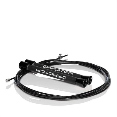 Raptor Alloy Speed Rope - Black - Industrial Athletic