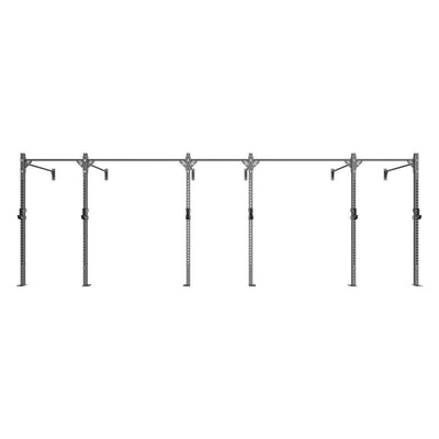AXIS 3 Bay Wall Mount - Single Bars - Industrial Athletic