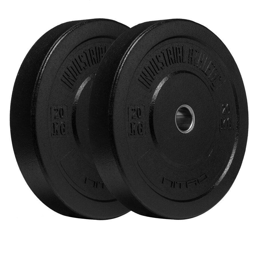 20KG Nitro Bumper Plates - Pair - Industrial Athletic