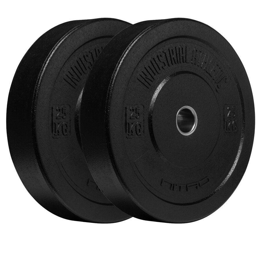 25KG Nitro Bumper Plates - Pair - Industrial Athletic