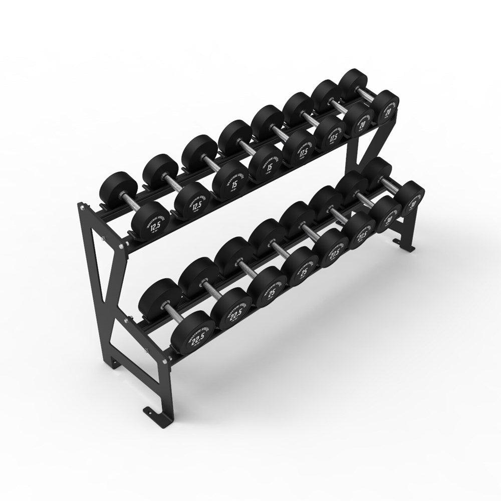 12.5-30kg Premium Dumbbell Set V2 - Industrial Athletic
