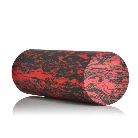 450mm Foam Roller Black+Red - Industrial Athletic