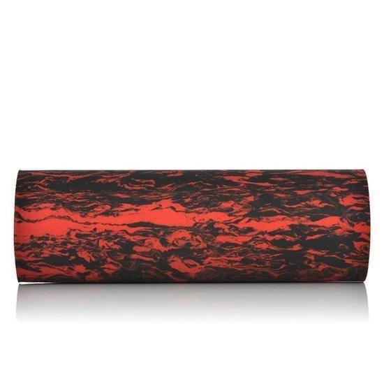450mm Foam Roller Black+Red - Industrial Athletic