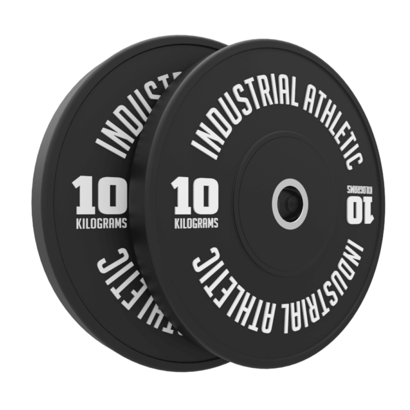 10kg HD Bumper Plates - Pair - Industrial Athletic