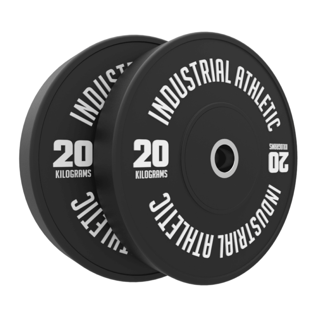 20kg HD Bumper Plates - Pair - Industrial Athletic