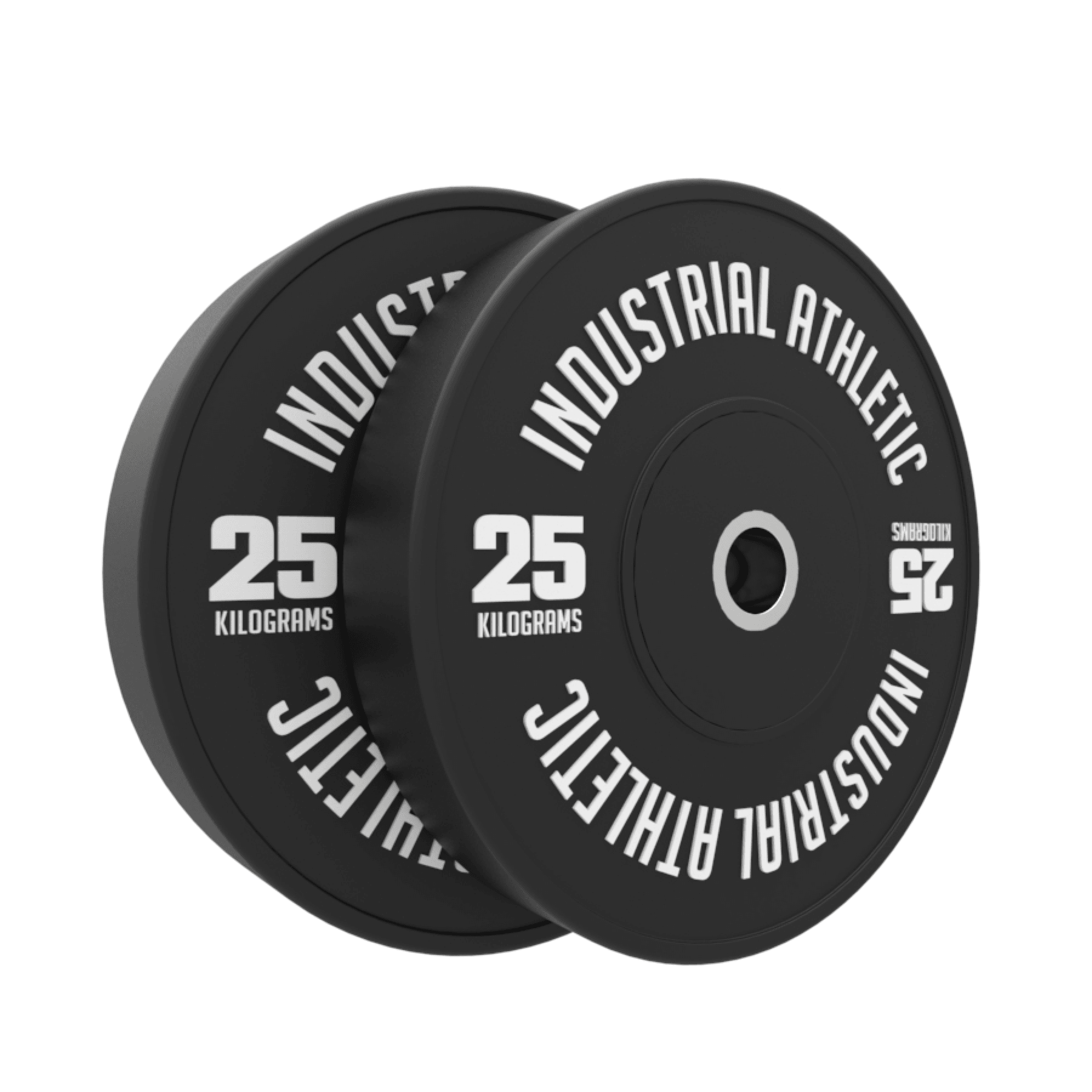 150KG Black Bumper Plate Set Industrial Athletic
