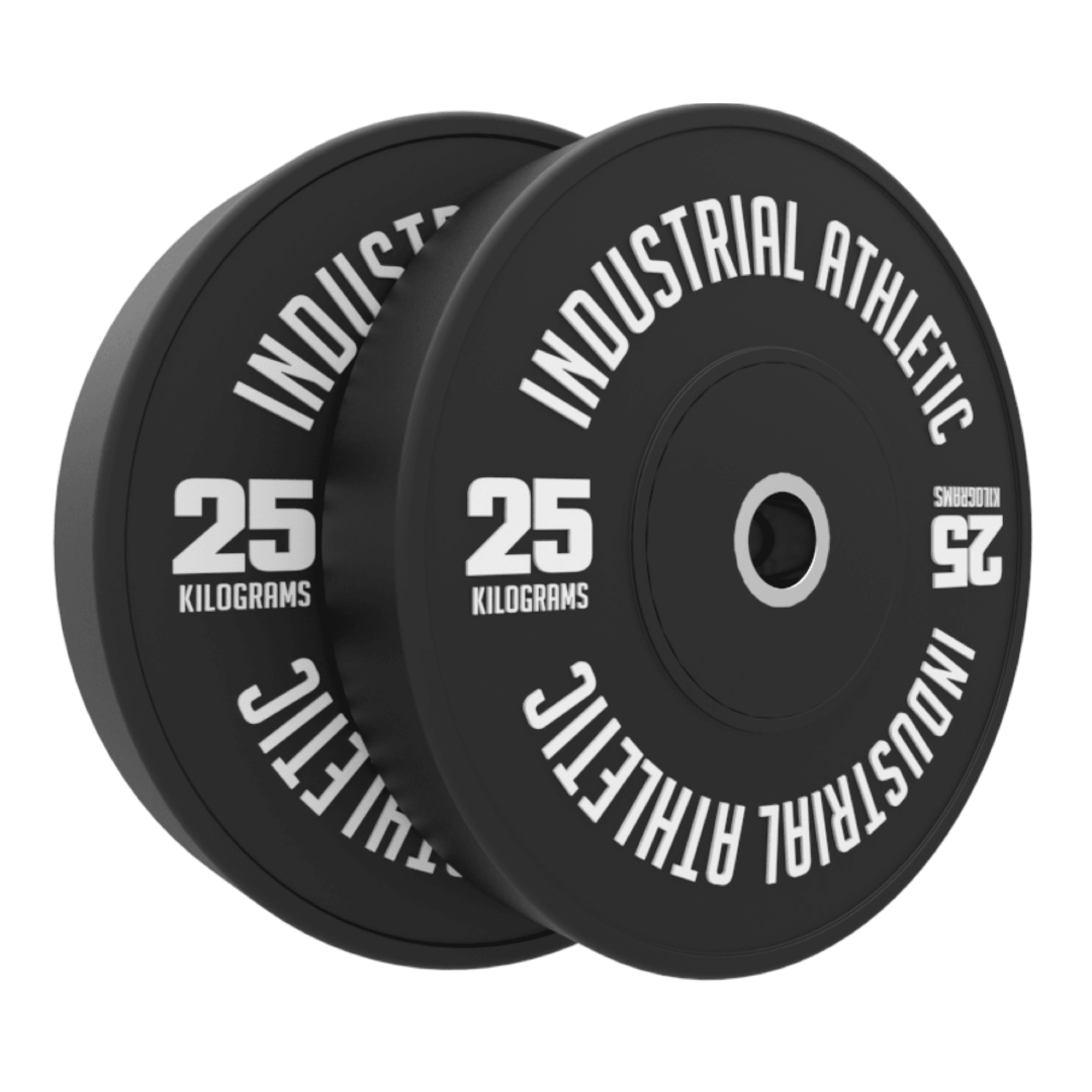 25kg HD Bumper Plates - Pair - Industrial Athletic