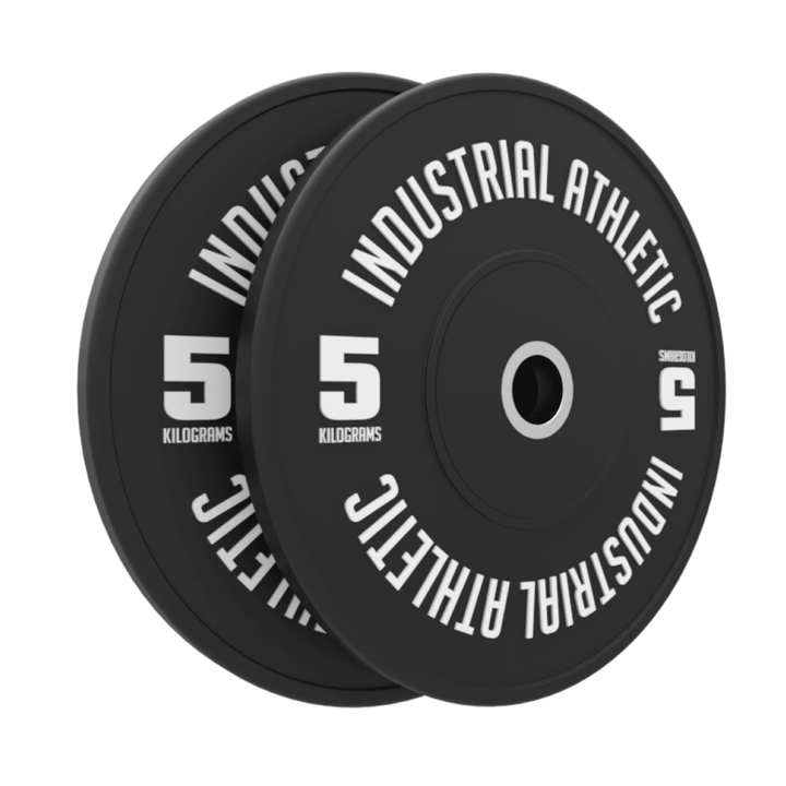 5kg HD Bumper Plate - Pair - Industrial Athletic