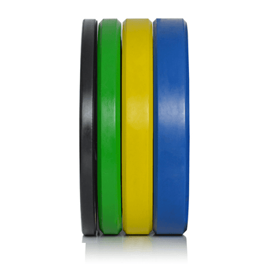 100KG Colour Bumper Plate Set - Industrial Athletic