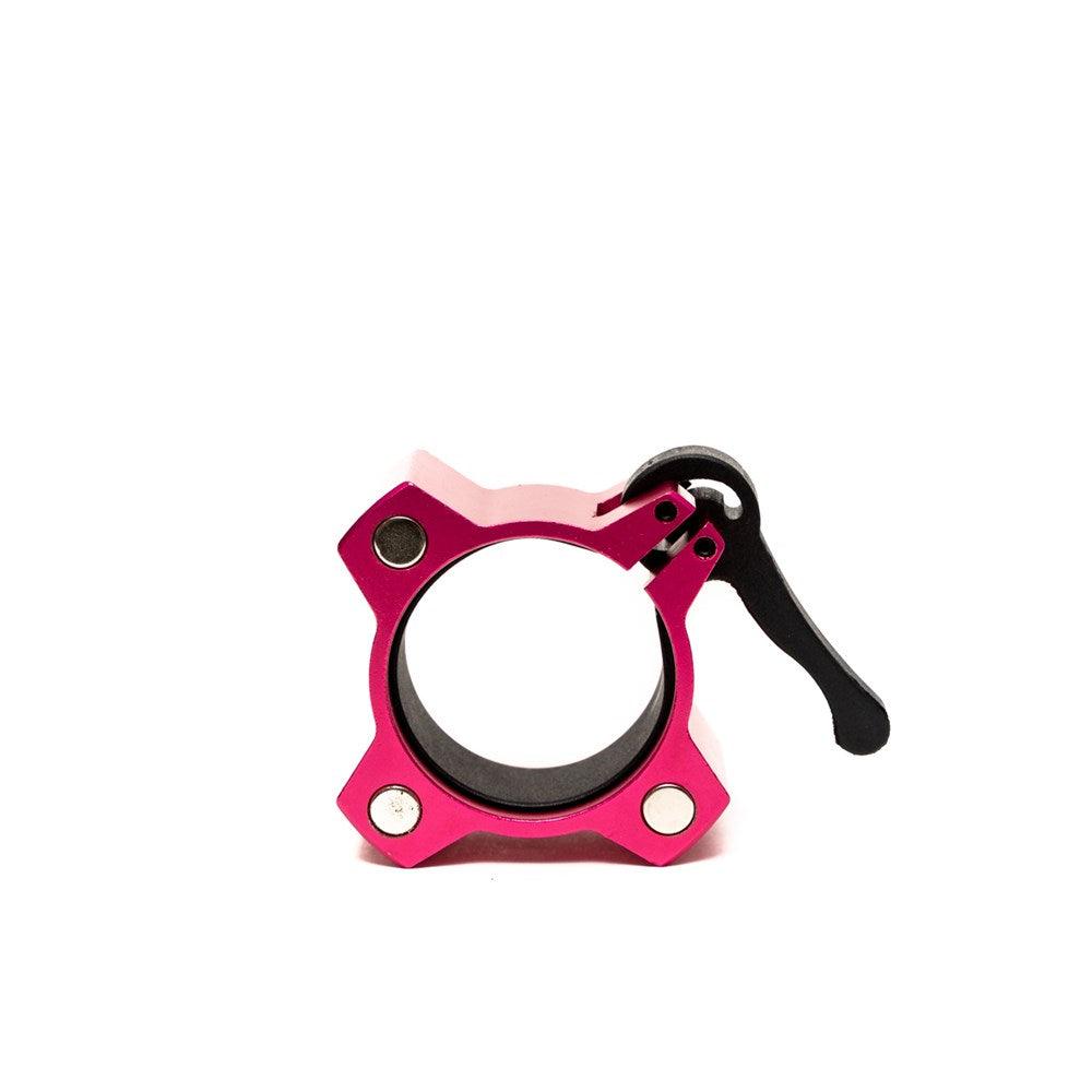 MAG-LOK X Magnetic Alloy Barbell Collars - Pink | Industrial Athletic