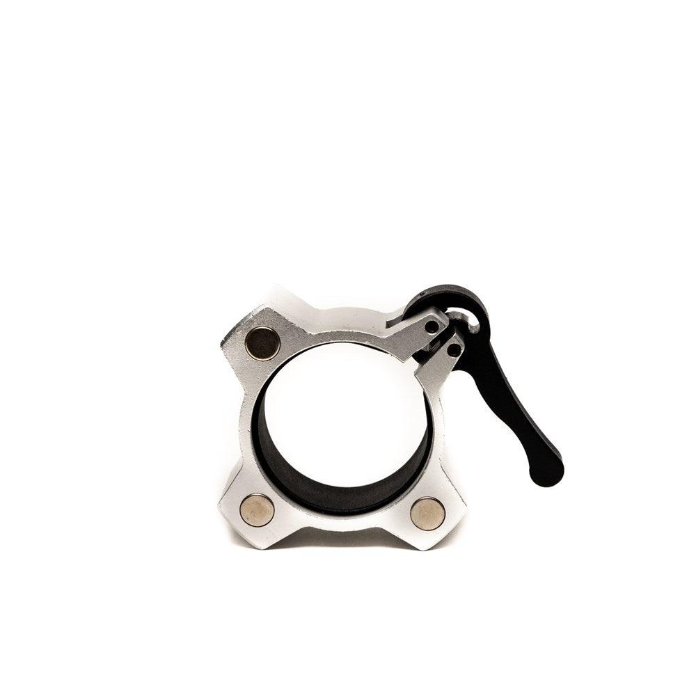 MAG LOK X Magnetic Alloy Barbell Collars - Silver | Industrial Athletic