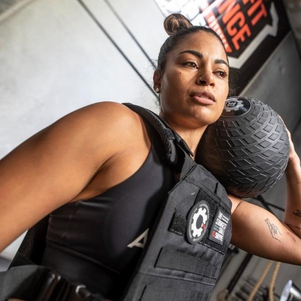 Compact Tactical Fitness Weight Vest +5KG Plates | Industrial Athletic