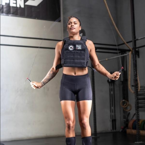 Compact Tactical Vest - Black Camo | Industrial Athletic