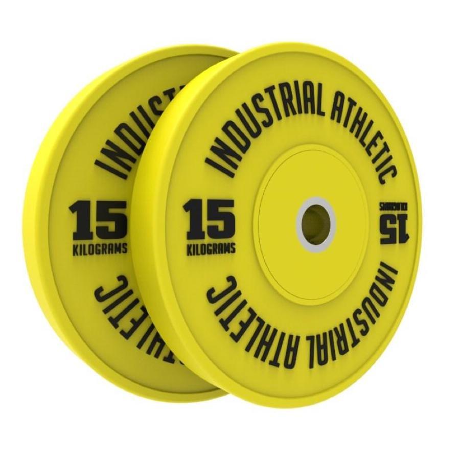 150KG Colour Bumper Plate Set - Industrial Athletic