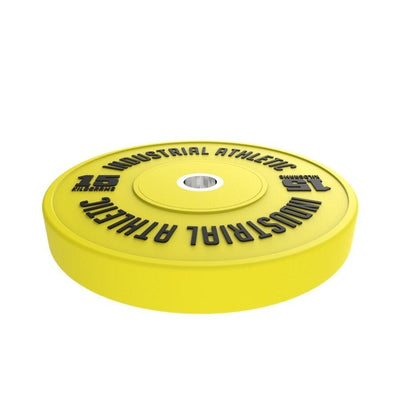 15kg HD Bumper Plates Yellow/Pair - Industrial Athletic