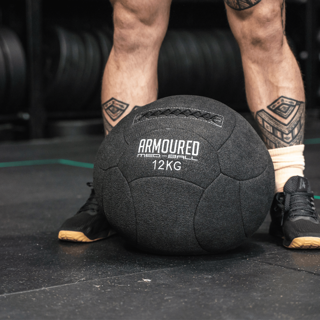 12kg Armoured Medicine Ball - Industrial Athletic