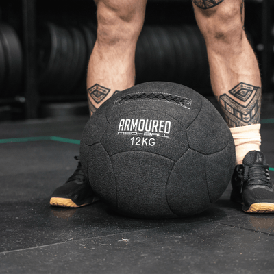 9kg Armoured Medicine Ball - Industrial Athletic