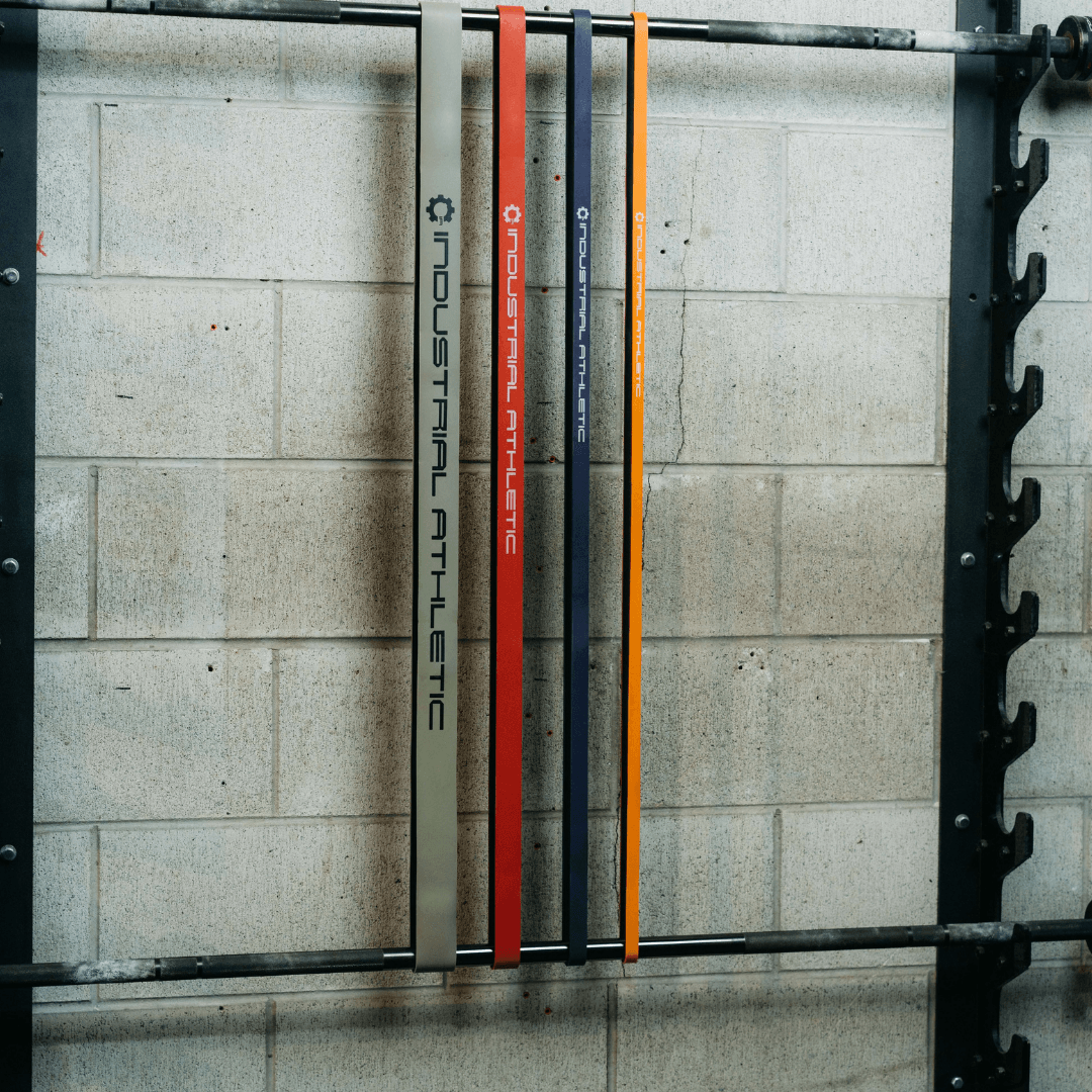 15mm Strength Band - Orange/ Black - Industrial Athletic