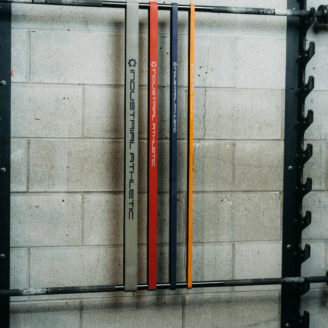 30mm Strength Band - Red/ Black - Industrial Athletic
