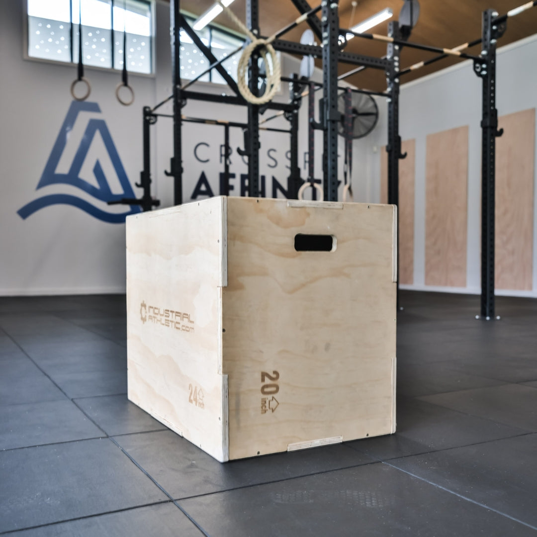 3-in-1 Wooden Plyo Box - IA Gym Equipment NZ