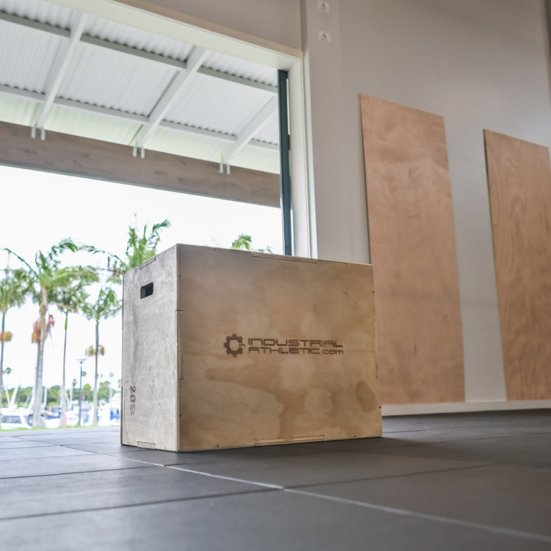 3-in-1 Wooden Plyo Box - IA Gym Equipment NZ