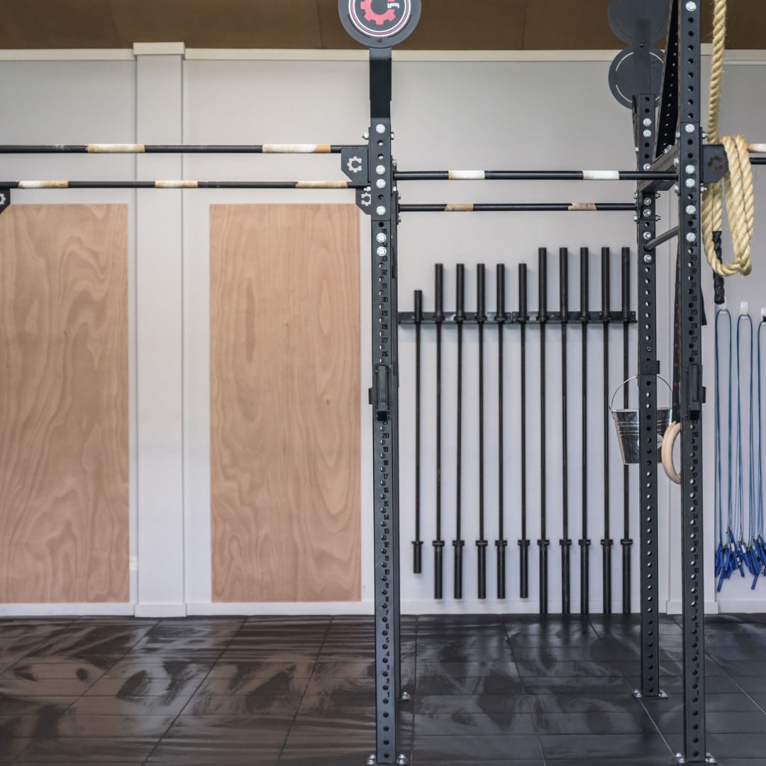 Vertical Barbell Hanger - 6 Bar - Industrial Athletic