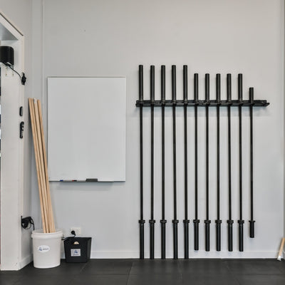 Vertical Barbell Hanger - 6 Bar - Industrial Athletic