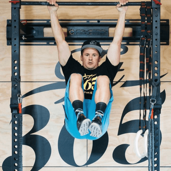 Industrial Athletic Fold Away Wall Mount Squat Rack