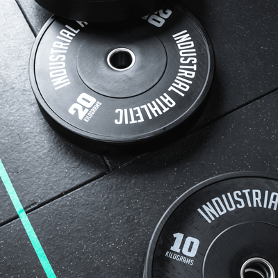 20kg HD Bumper Plates - Pair - Industrial Athletic