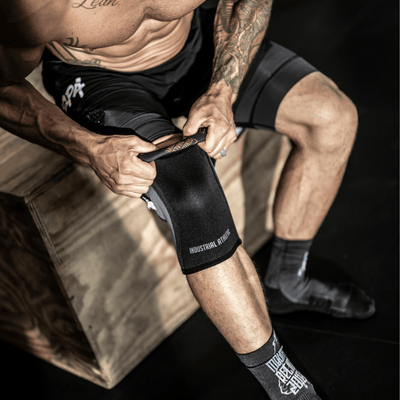 5mm Knee Sleeves Black - Industrial Athletic