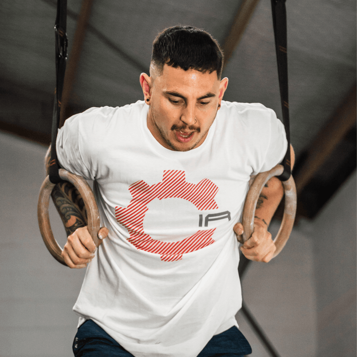 32mm Wooden Rings + Strap Set - Industrial Athletic