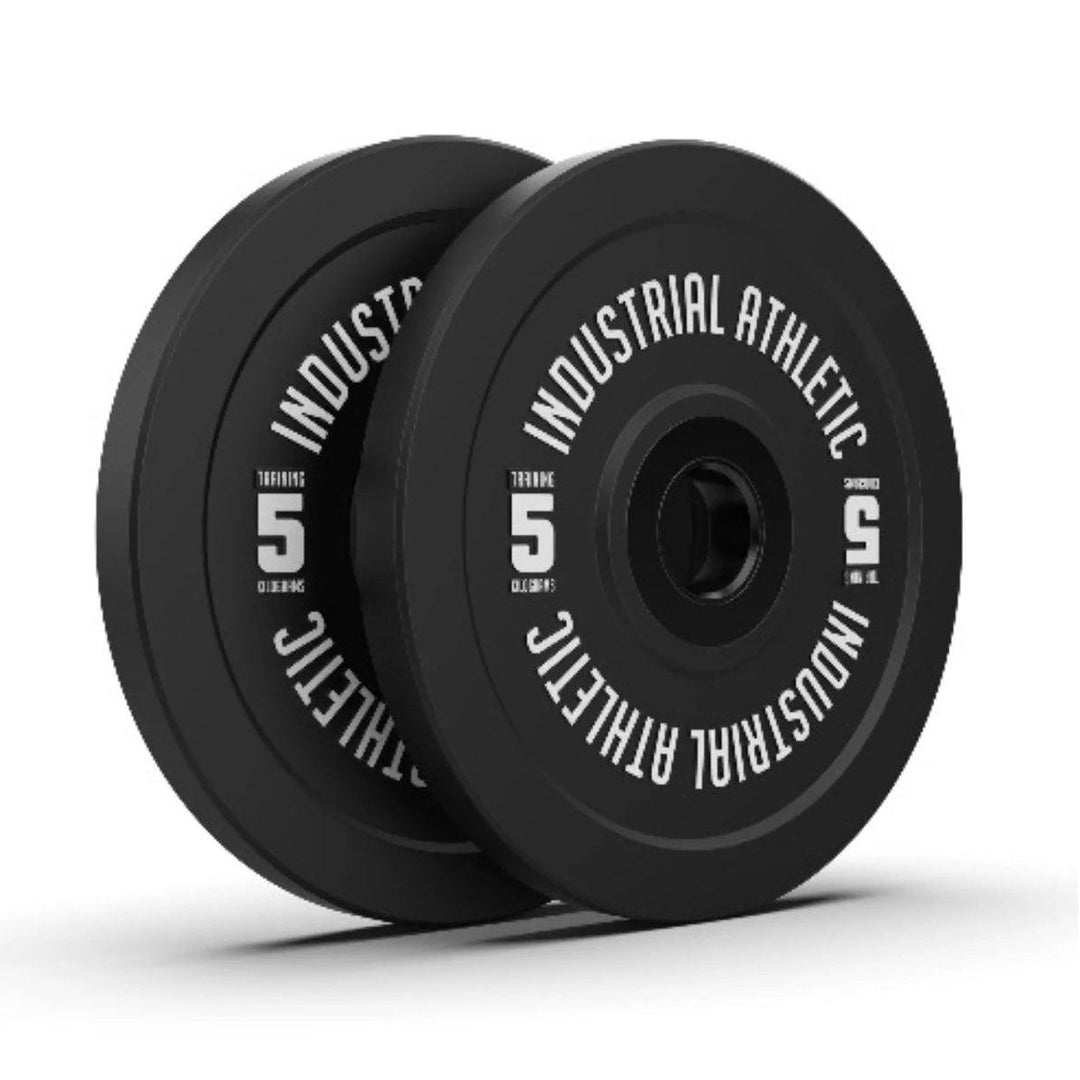 All Black LIMITED 5kg Podium Series Olympic Plates - Industrial Athletic