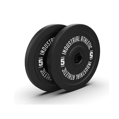 All Black LIMITED 5kg Podium Series Olympic Plates - Industrial Athletic