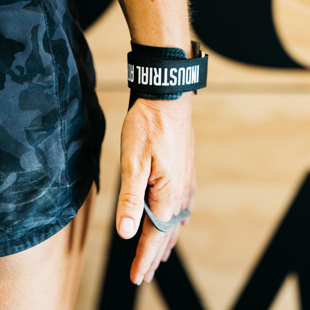 3 Finger Carbon Palm Guards - Industrial Athletic