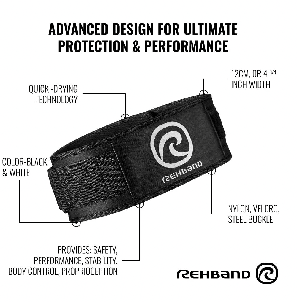 Rehband X RX Weight Lifting Belt Industrial Athletic